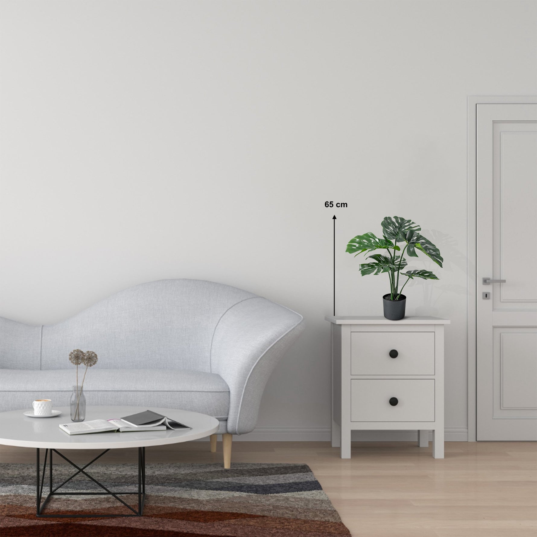 Monstera Kunstpflanze ( Pflanze )- KC 035-65 A